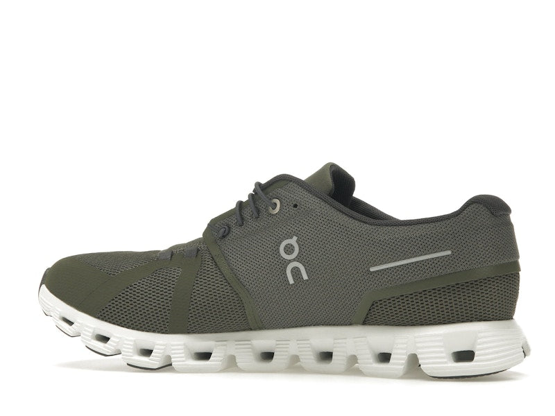 On Running Cloud 5 Olive Green White