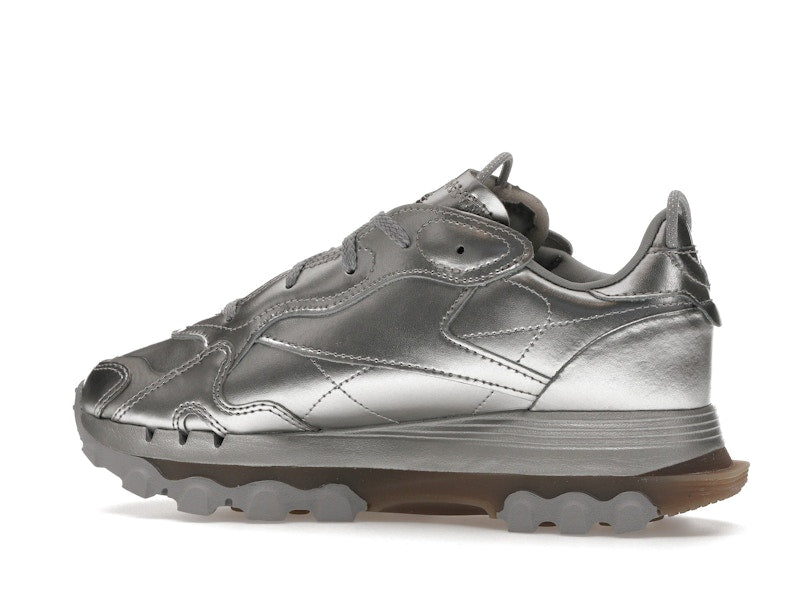 Reebok Classic Leather Cardi B Silver Metallic (Women's)