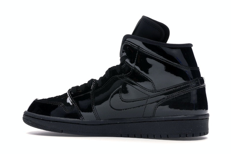 Jordan 1 Mid SE Triple Black Patent (Women's)