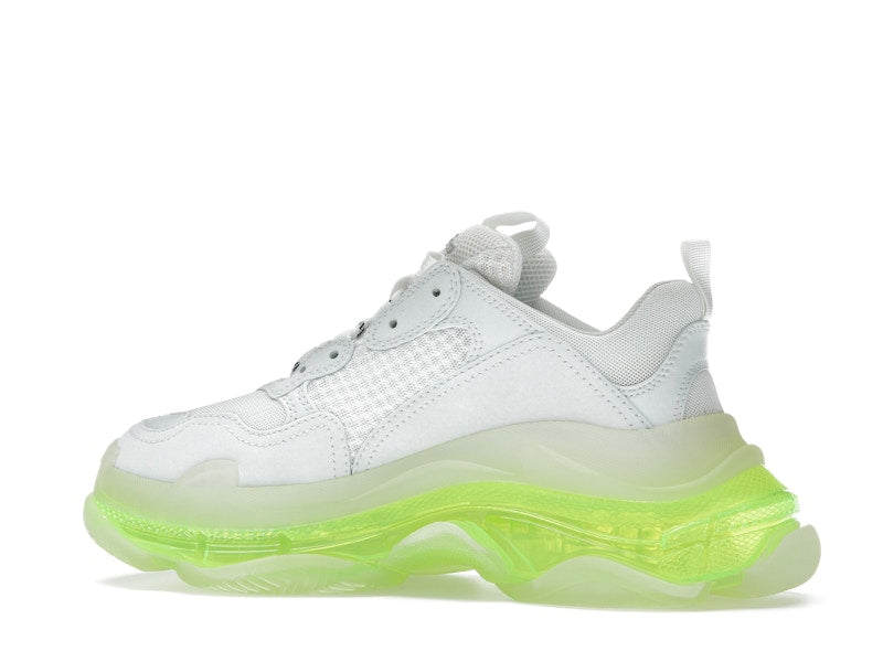 Balenciaga Triple S Clear Sole White Fluo Yellow (Women's)