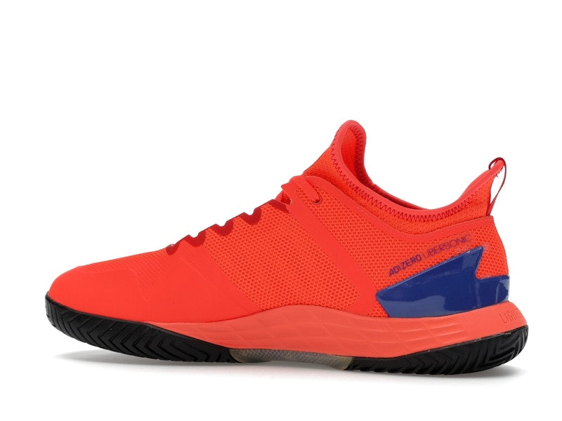 adidas Adizero Ubersonic 4 Solar Red Silver Metallic Lucid Blue