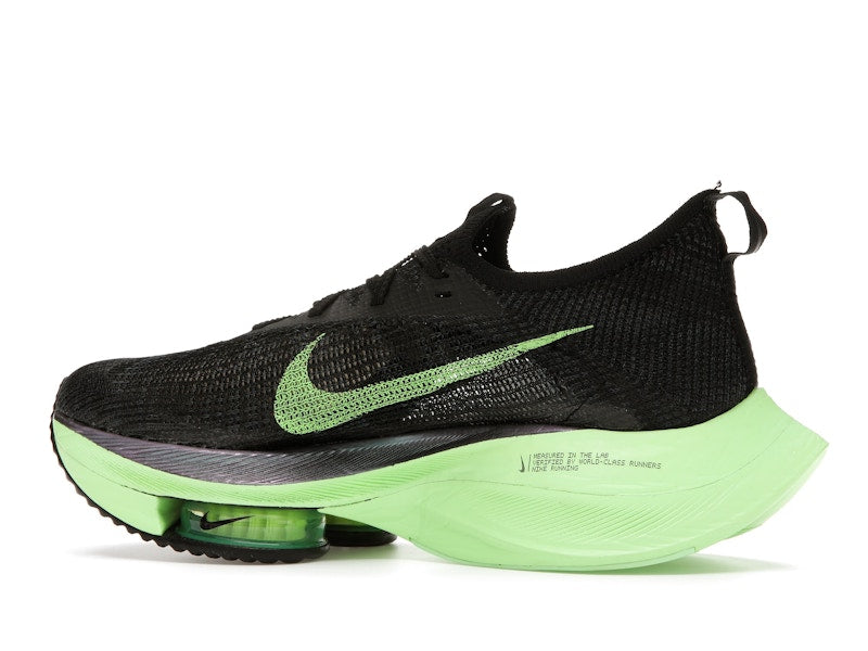 Nike Air Zoom Alphafly Next% Black Electric Green (Women's)