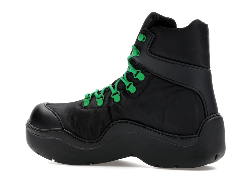 Bottega Veneta Puddle Bomber Black Green