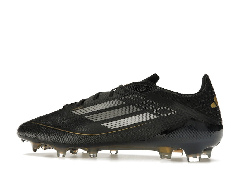 adidas F50 Elite FG Core Black Iron Metallic Gold Metallic