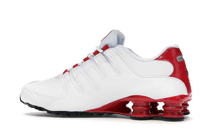 Nike Shox NZ White University Red