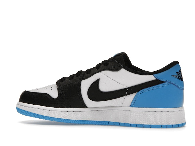 Jordan 1 Retro Low OG Black Dark Powder Blue (GS)