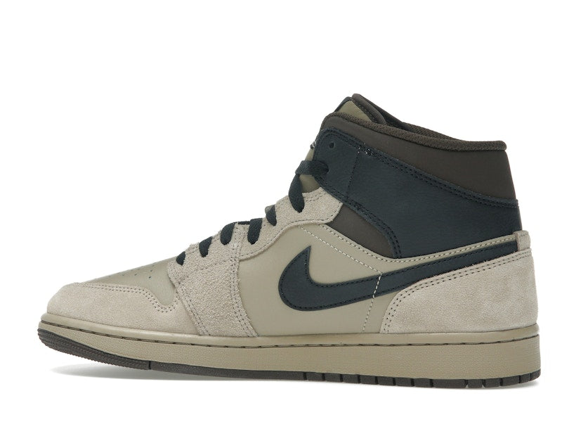 Jordan 1 Mid Khaki Baroque Brown