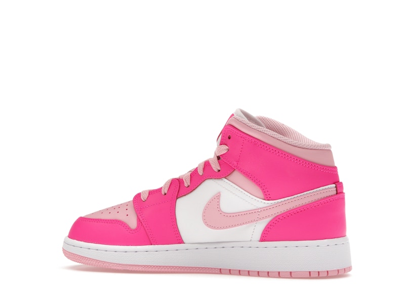Jordan 1 Mid Fierce Pink (GS)