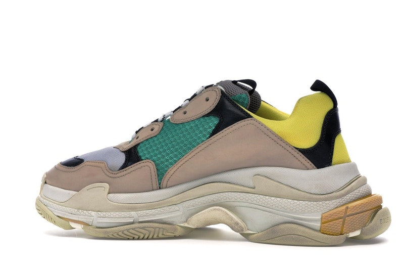 Balenciaga Triple S Beige Green Yellow (2018 Reissue)