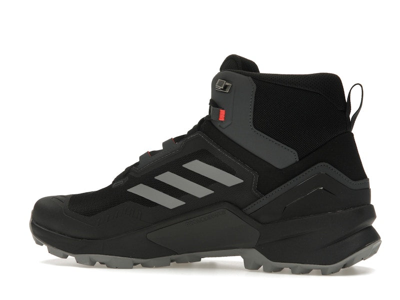 adidas Terrex Swift R3 Mid GTX Core Black Grey Solar Red