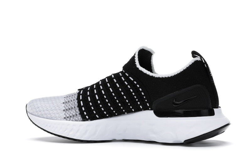 Nike React Phantom Run Flyknit 2 Black White (Women's)