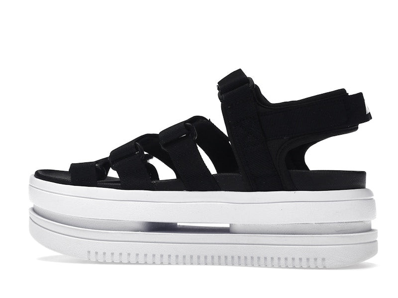 Nike Iconic Classic Sandal Black White White (Women's)