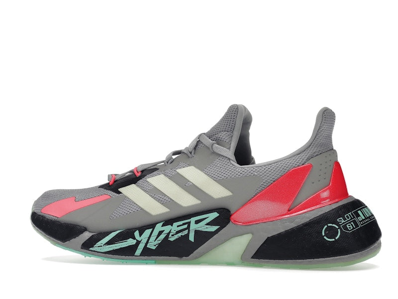 adidas X9000L4 Cyberpunk 2077 Grey Yellow Zest Pink