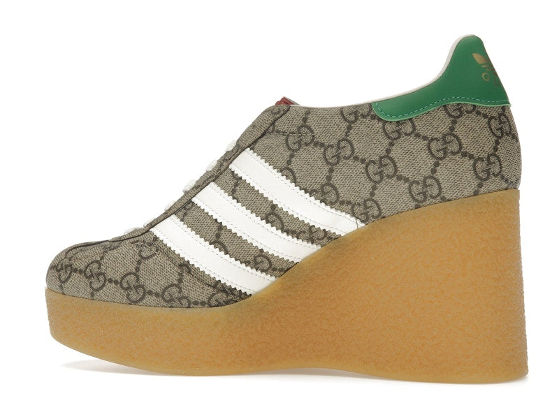 adidas x Gucci Gazelle Wedge Beige GG Monogram (Women's)