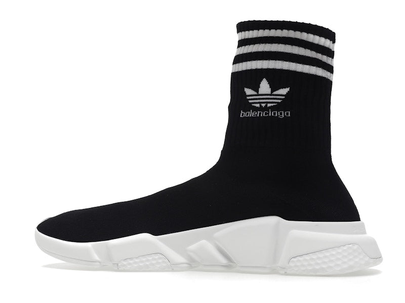 Balenciaga x adidas Speed Trainer Black White
