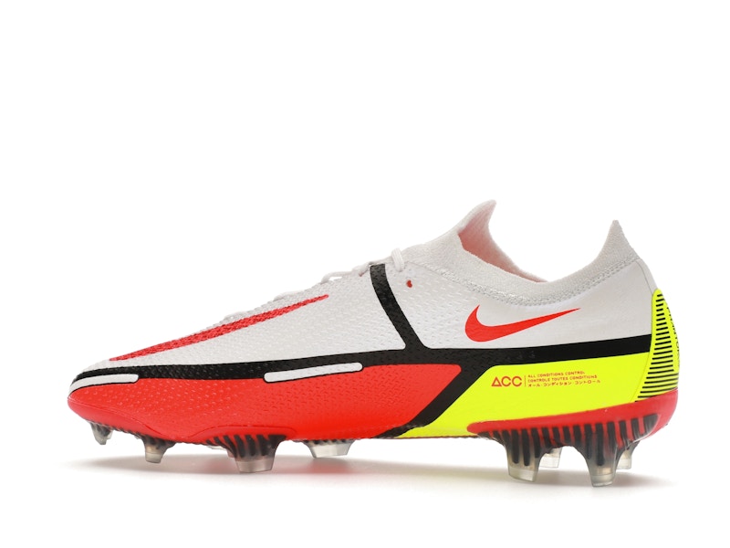 Nike Phantom GT2 Elite FG White Volt Black Bright Crimson