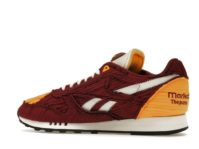 Reebok Classic Leather Pump Market Classic Burgundy