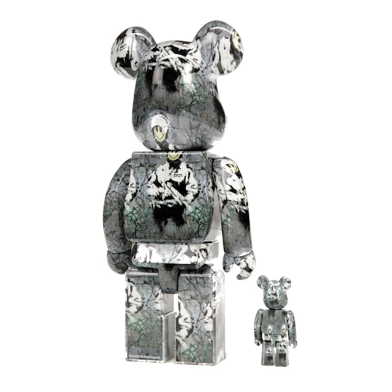 Bearbrick Riot Cop 100% & 400% Set