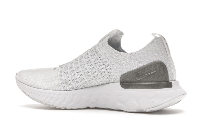 Nike React Phantom Run Flyknit 2 White Pure Platinum (Women's)