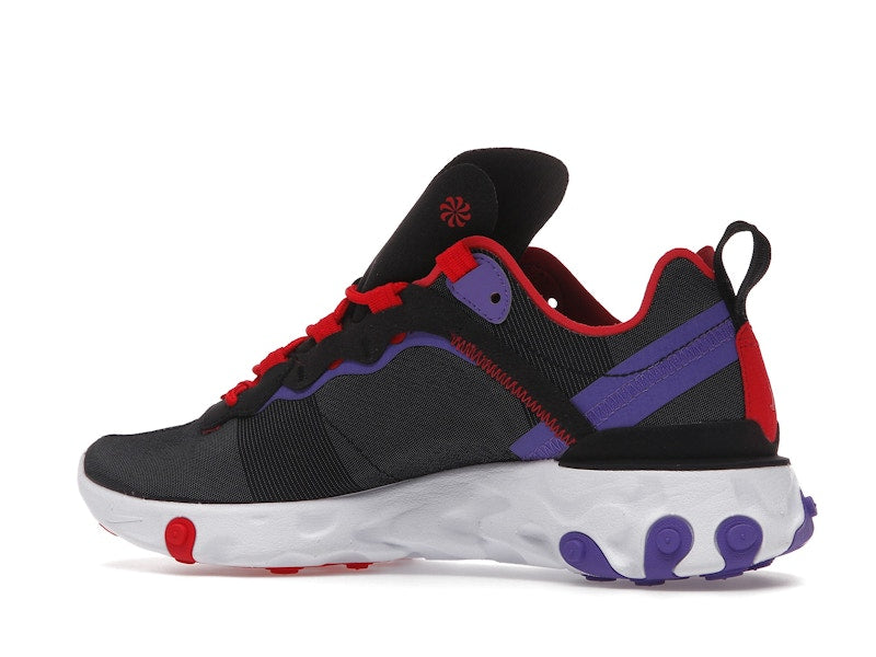 Nike React Element 55 Black University Red (Women's)