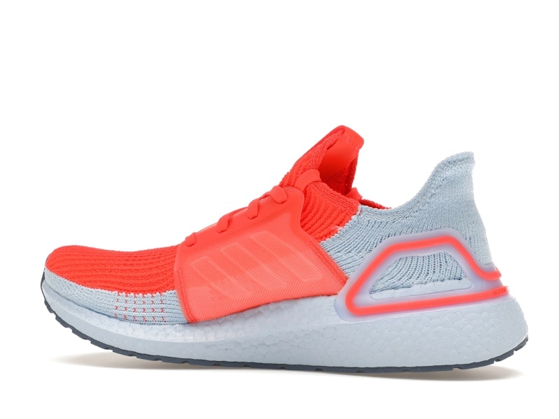 adidas Ultra Boost 19 Solar Red Glow Blue
