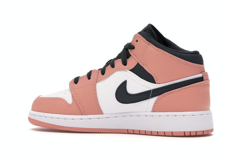 Jordan 1 Mid Pink Quartz (GS)
