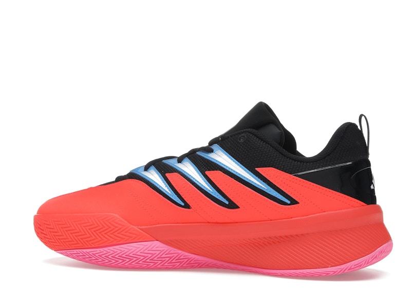 adidas Dame Certified 3 Low Solar Red Core Black Cloud White