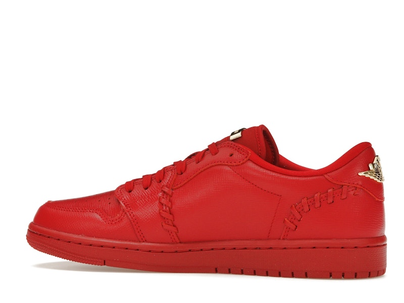 Jordan 1 Low Method of Make Gym Red Metallic Gold (Women's)