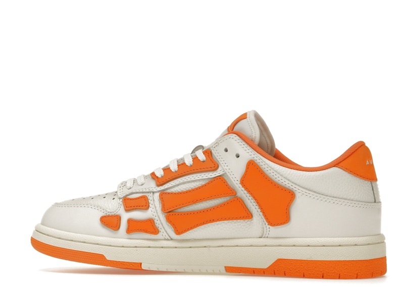 AMIRI Skel Top Low White Orange