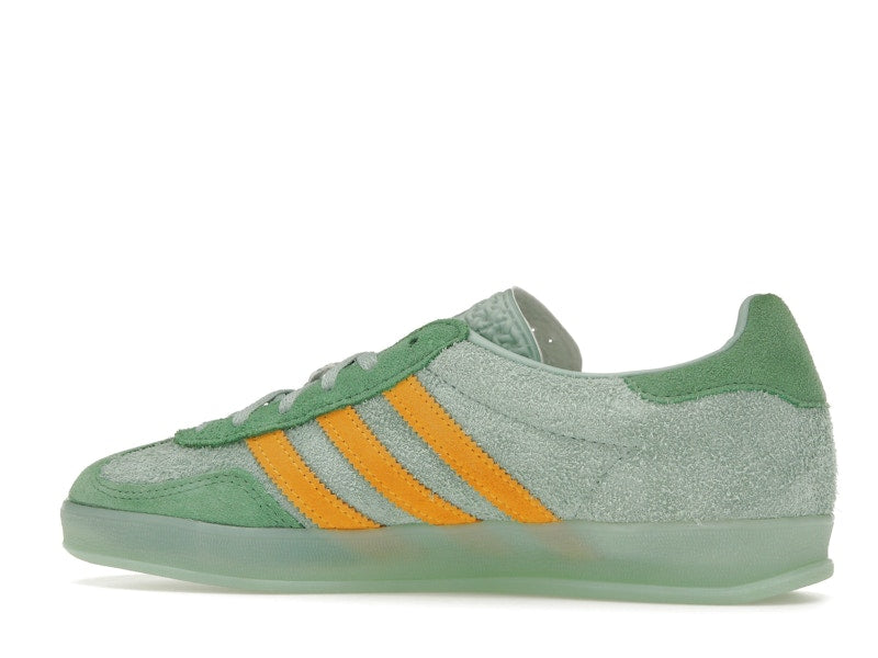 adidas Gazelle Indoor Hazy Green Crew Yellow (Women's)