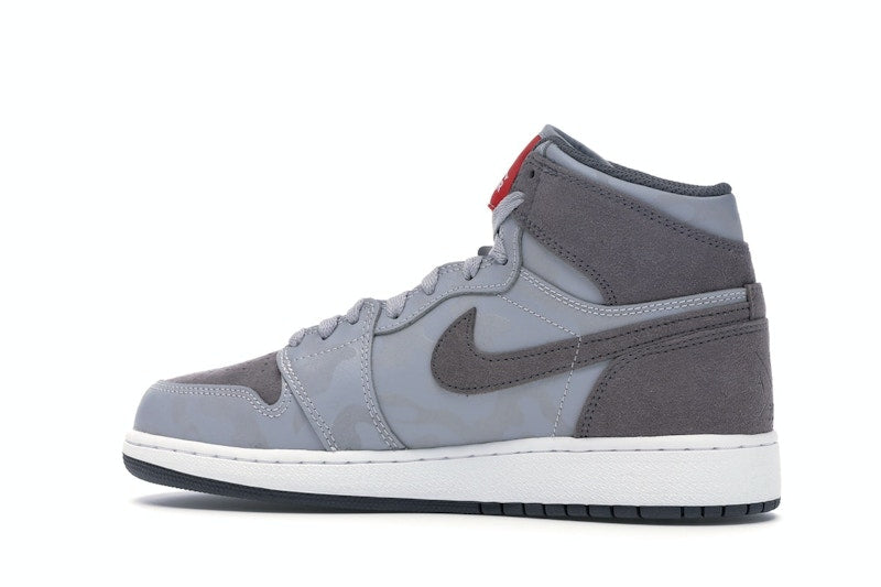 Jordan 1 Retro High Camo 3M Wolf Grey (GS)