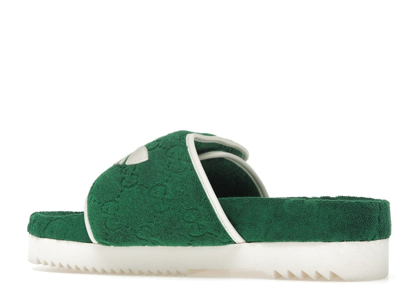 adidas x Gucci GG Platform Sandal Green