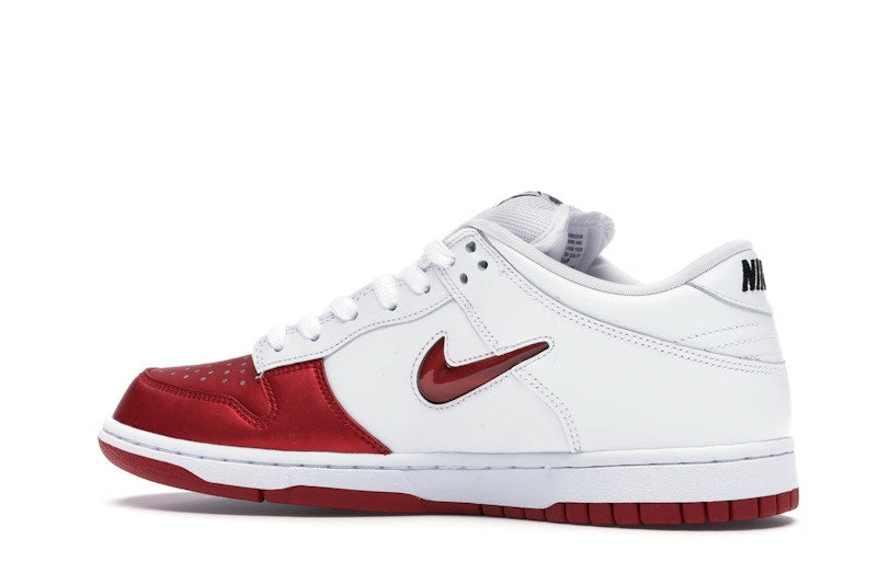 Nike SB Dunk Low Supreme Jewel Swoosh Red