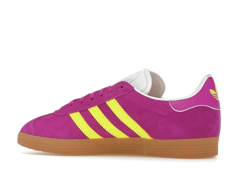 adidas Gazelle Purple Burst Solar Yellow (Women's)