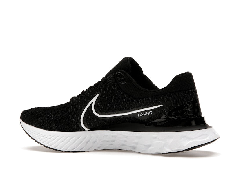 Nike React Infinity Run Flyknit 3 Black White