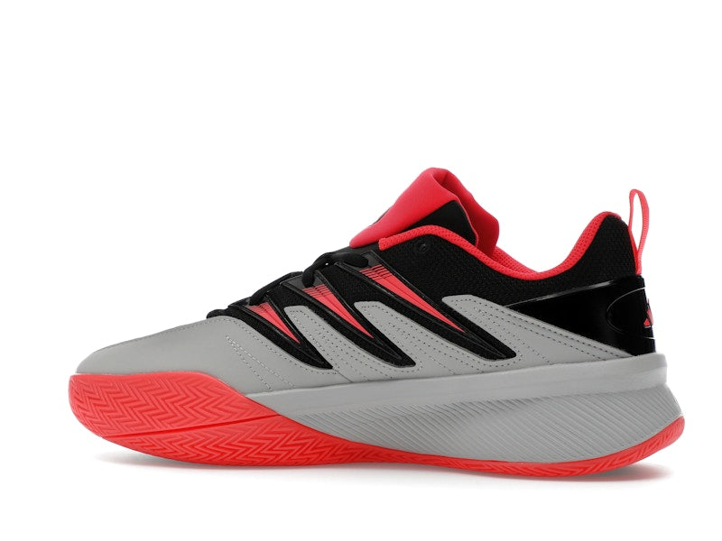 adidas Dame Certified 3 Core Black Lucid Red Grey Two
