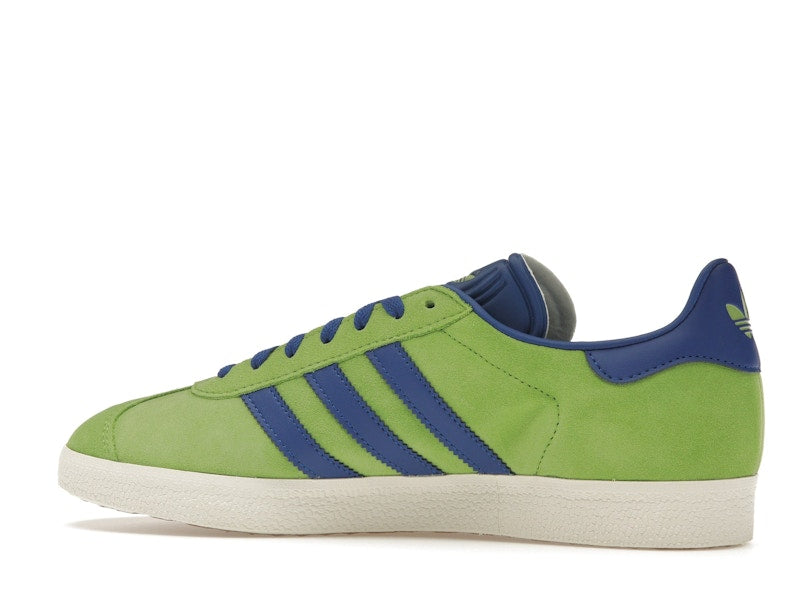 adidas Gazelle Lime Royal Blue