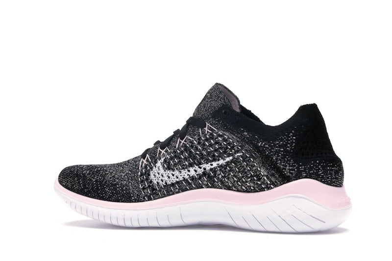 Nike Free RN Flyknit 2018 Black Pink Foam (Women's)