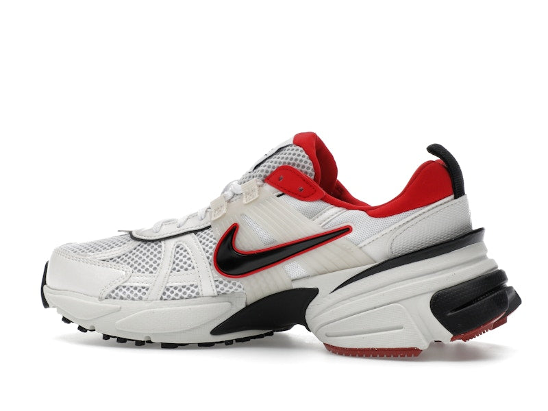 Nike V2K Run Metallic White University Red