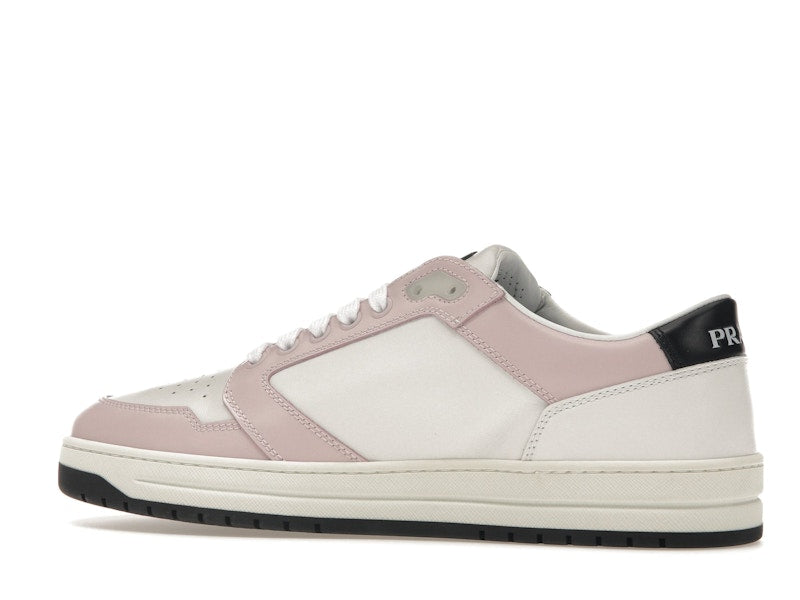 Prada District Sneaker White Pink Perforated Leather (Women's)