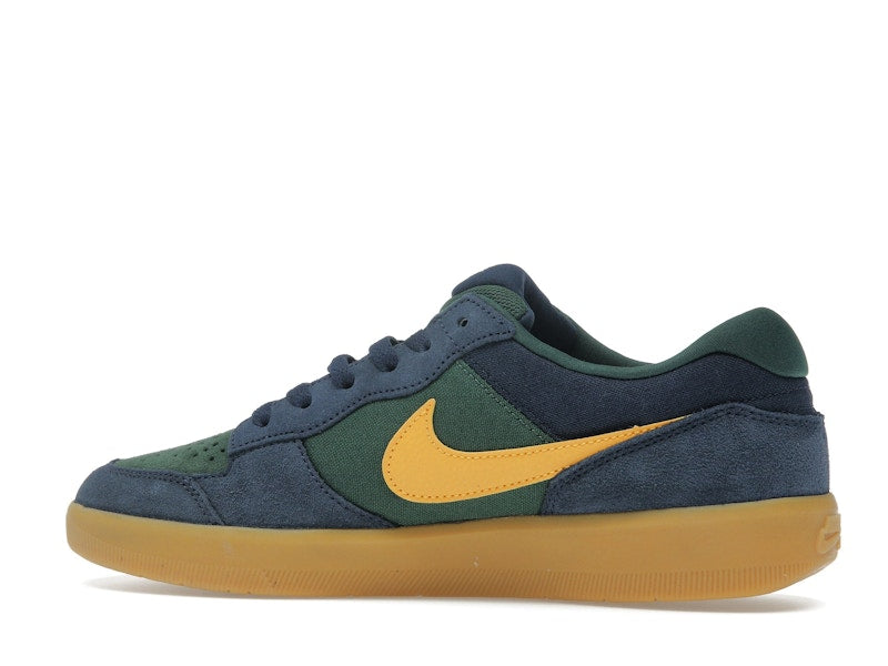 Nike SB Force 58 Midnight Navy Fir Gum Light Brown University Gold