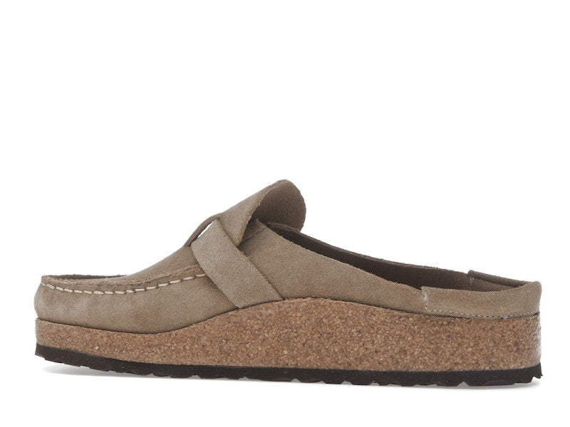 Birkenstock Buckley Suede Gray Taupe