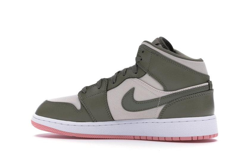 Jordan 1 Mid Trooper Bleached Coral (GS)