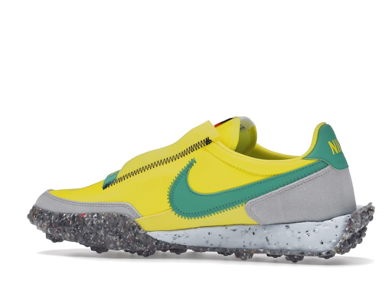 Nike Waffle Racer Crater Yellow Strike Roma Green (Women's)