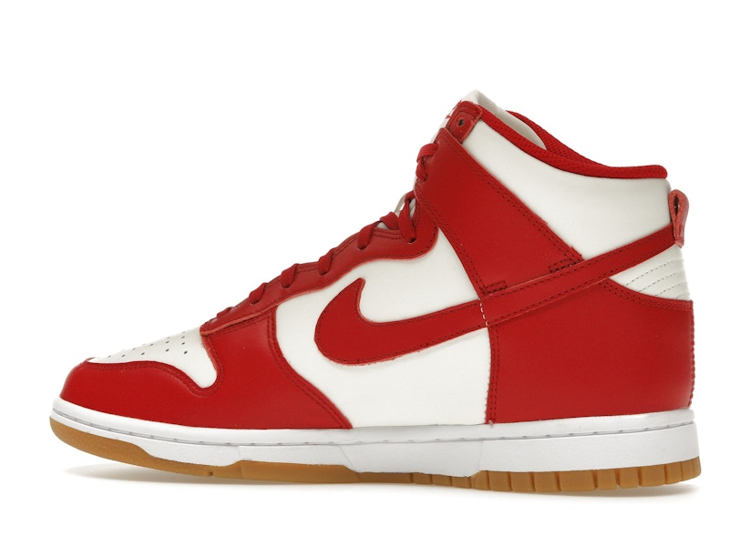 Nike Dunk High Sail Gym Red Gum (Women's)