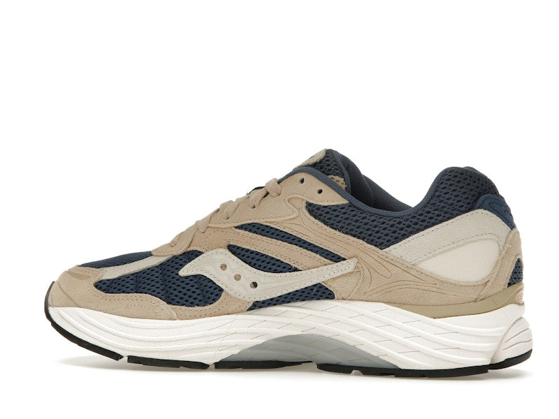 Saucony ProGrid Omni 9 Premium Beige Navy Blue