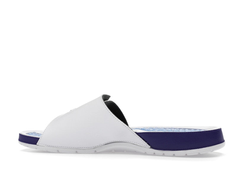 Jordan Hydro 5 Retro Slide White New Emerald Grape Ice Black