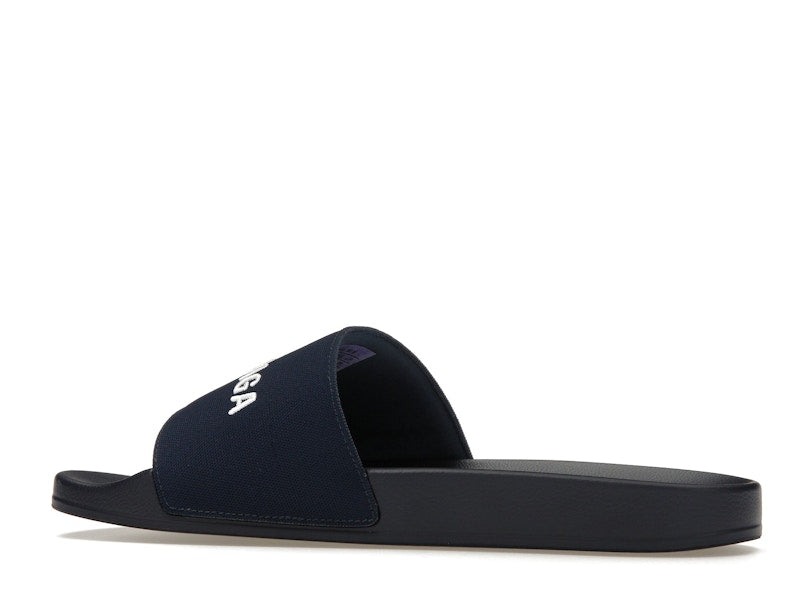 Balenciaga Pool Slide Navy