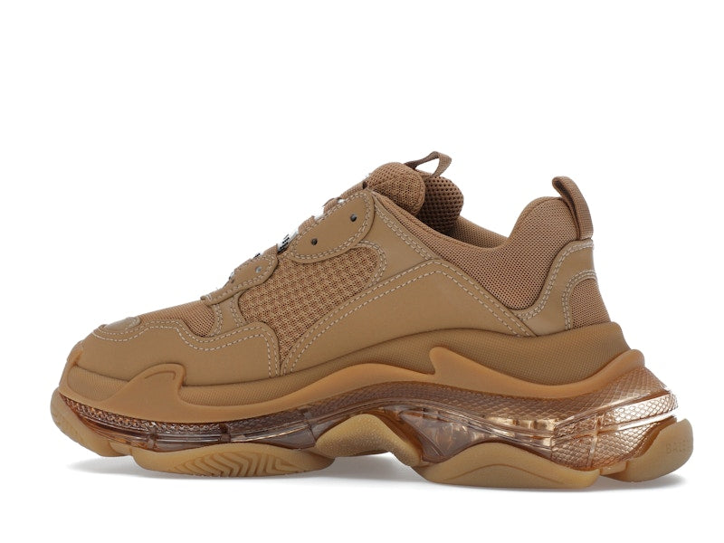 Balenciaga Triple S Clear Sole Light Camel (Women's)