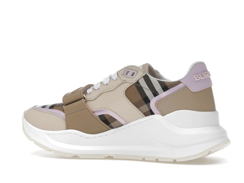 Burberry Ramsey Vintage Check Sneaker Beige Taupe Brown (Women's)